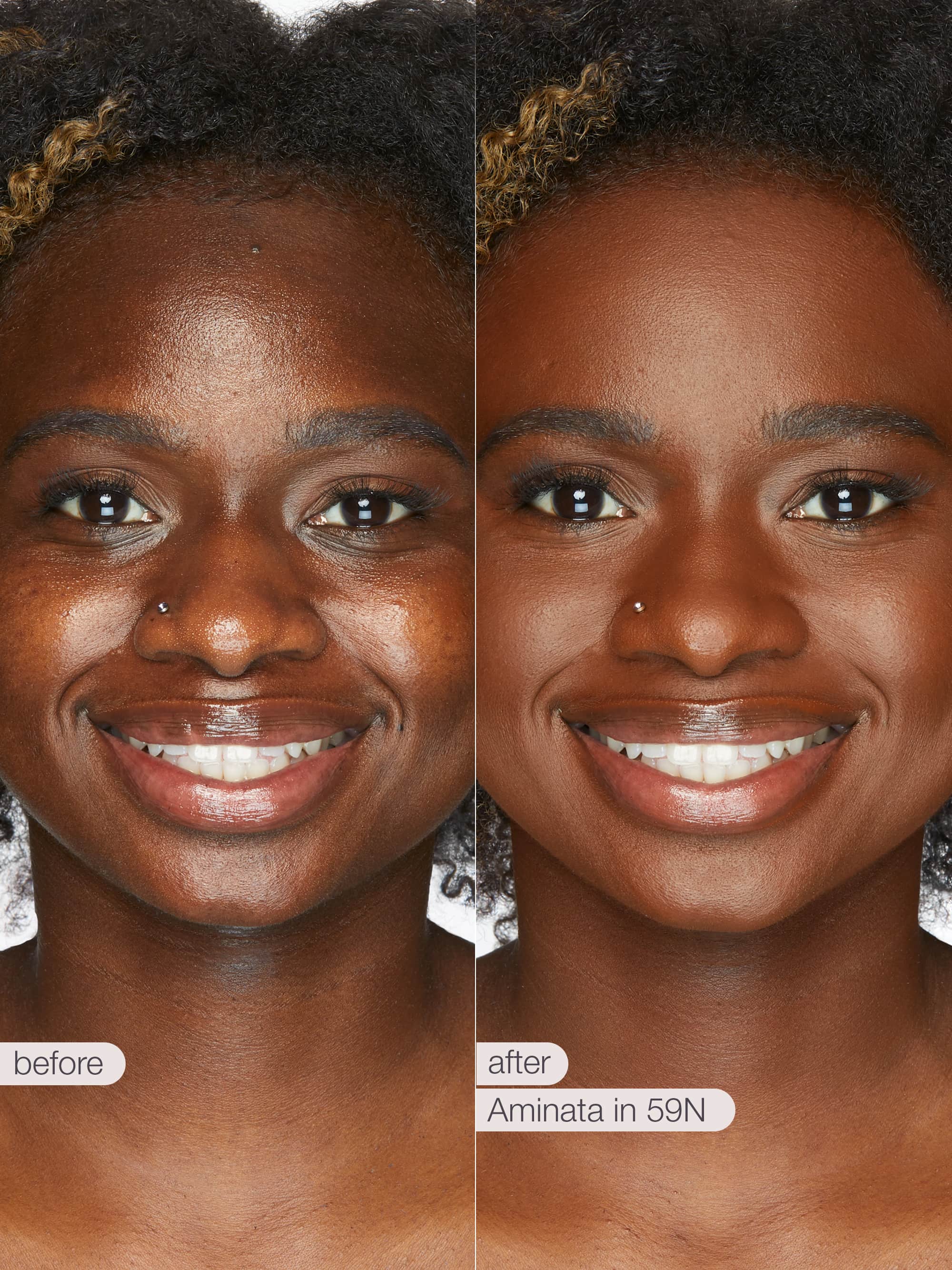 Amazonian clay blurring powder foundation - Image 43