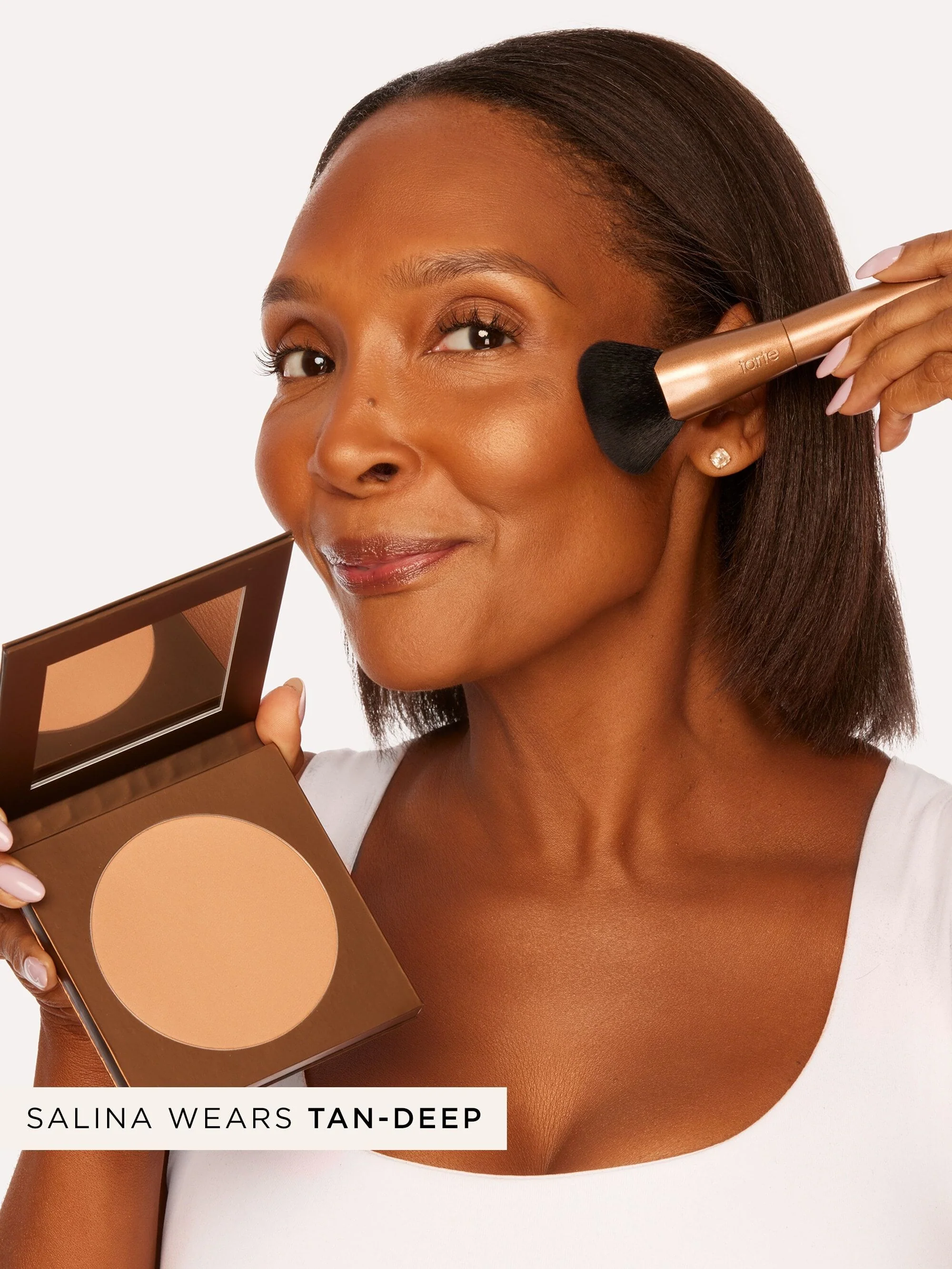 buff & bronze face brush - Image 3