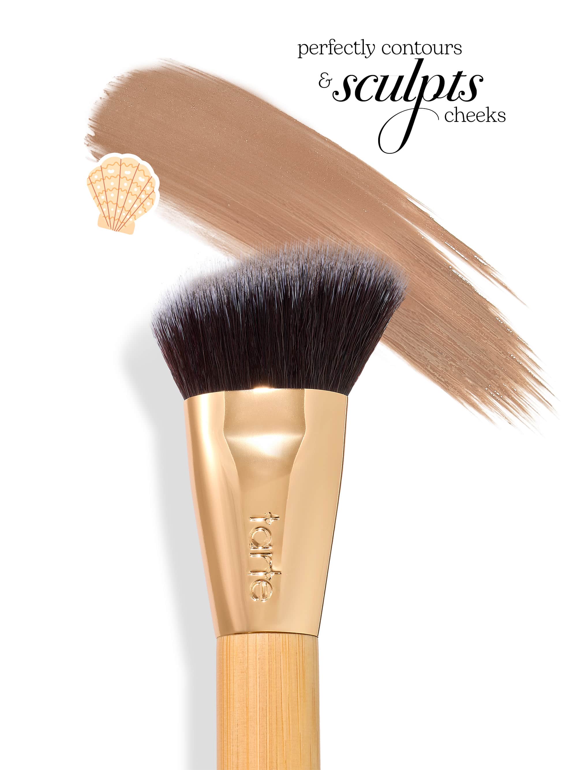 double-ended cream & powder bronzer brush - Image 4