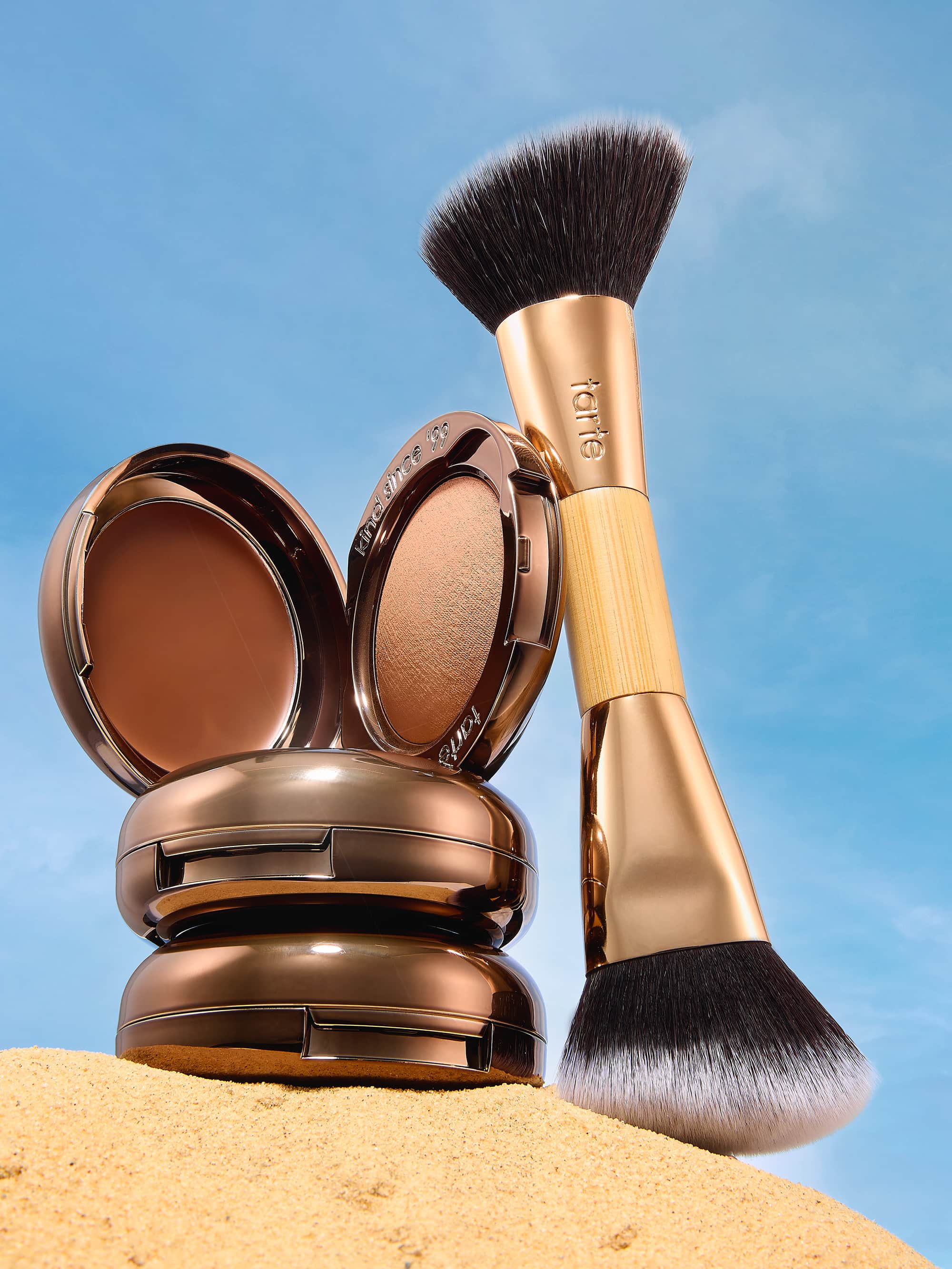 double-ended cream & powder bronzer brush - Image 6