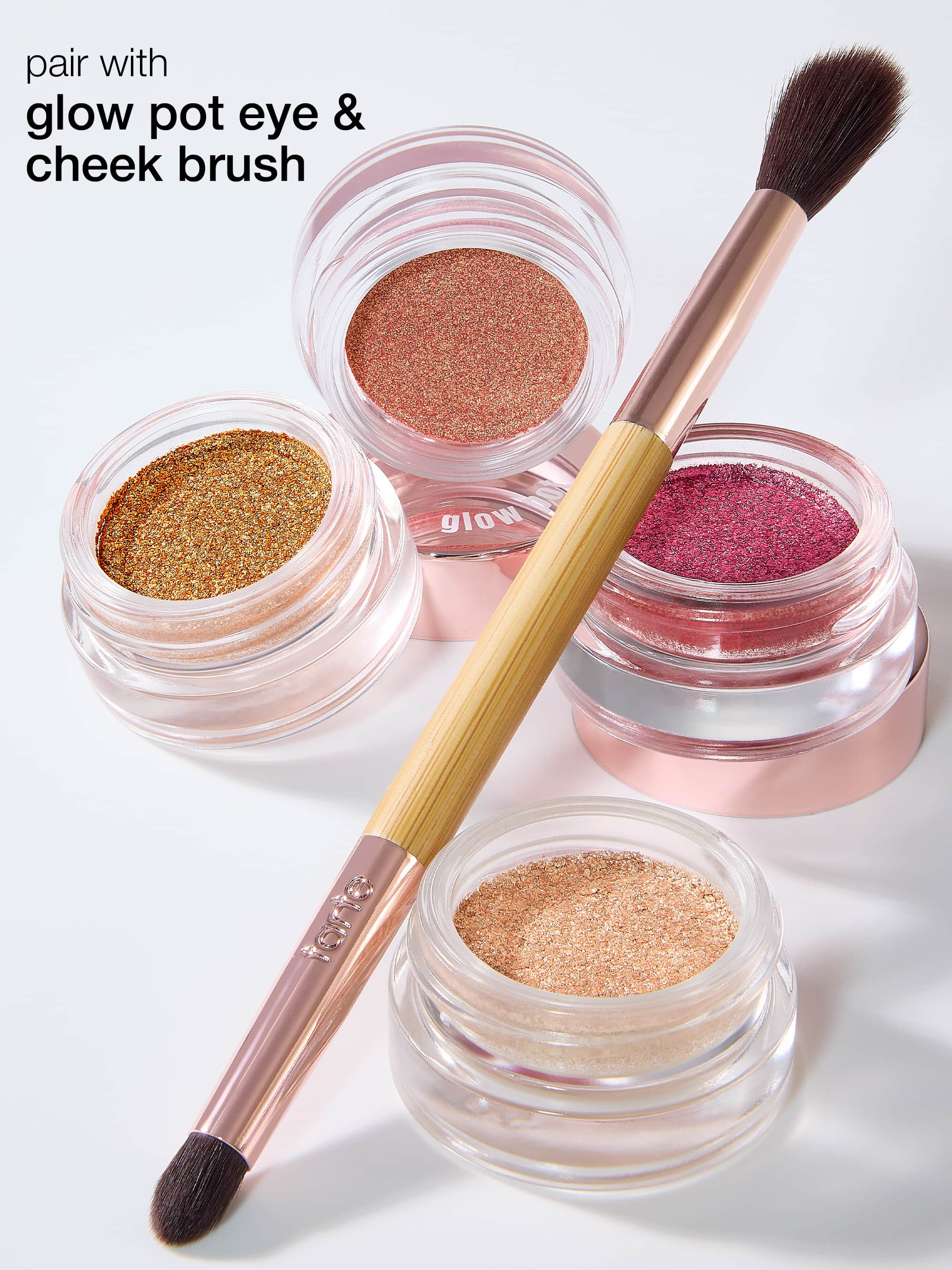 glow pot eyeshadow & brush - Image 9