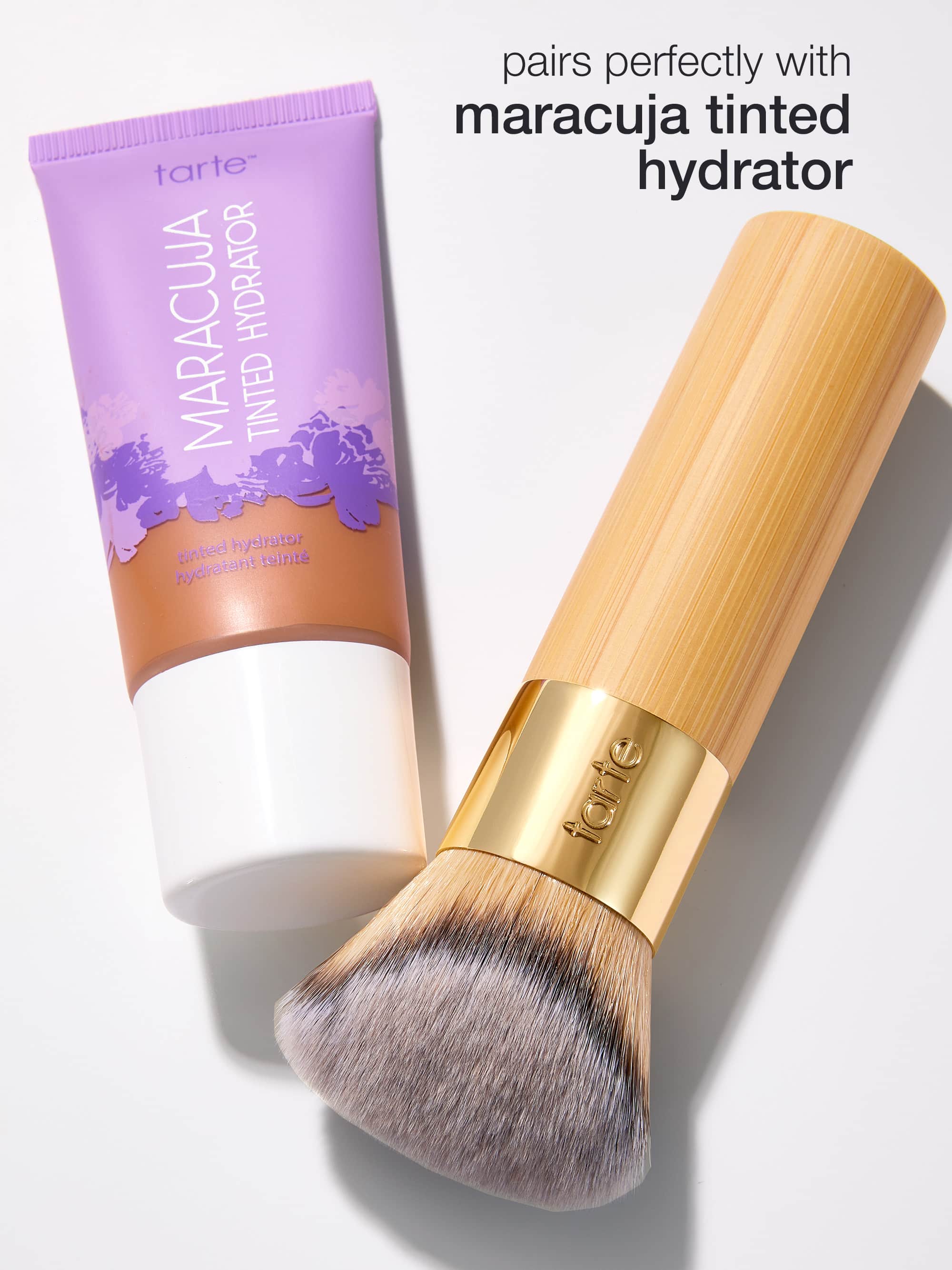 maracuja tinted moisturizer & angled complexion brush duo - Image 8