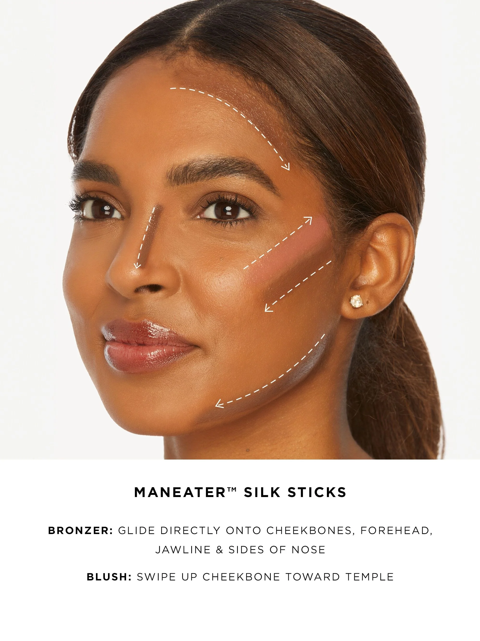 tarte™ cream bronze and blush stick duo maneater™ - Image 3