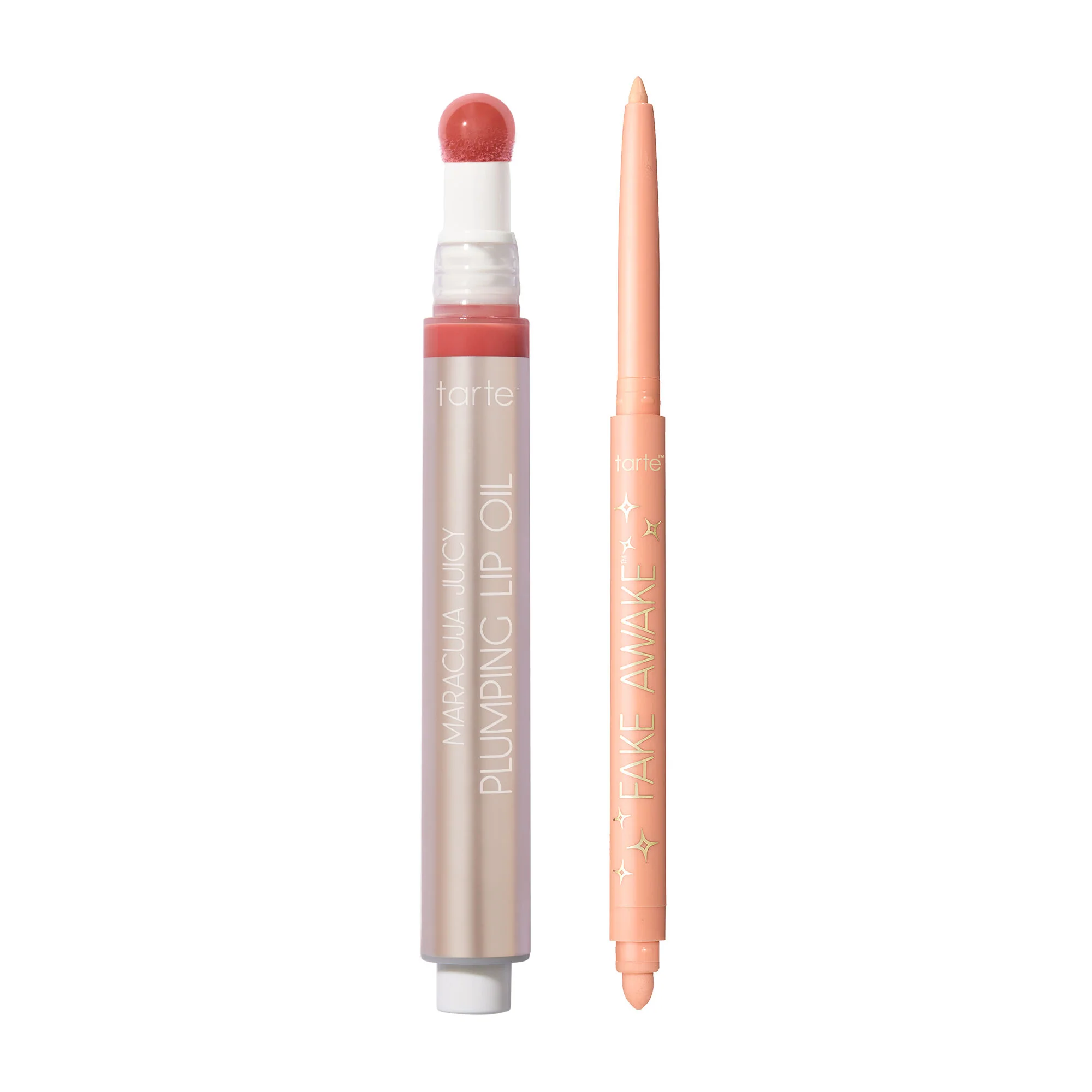 tarte⢠maracuja juicy lip oil and fake awake duo