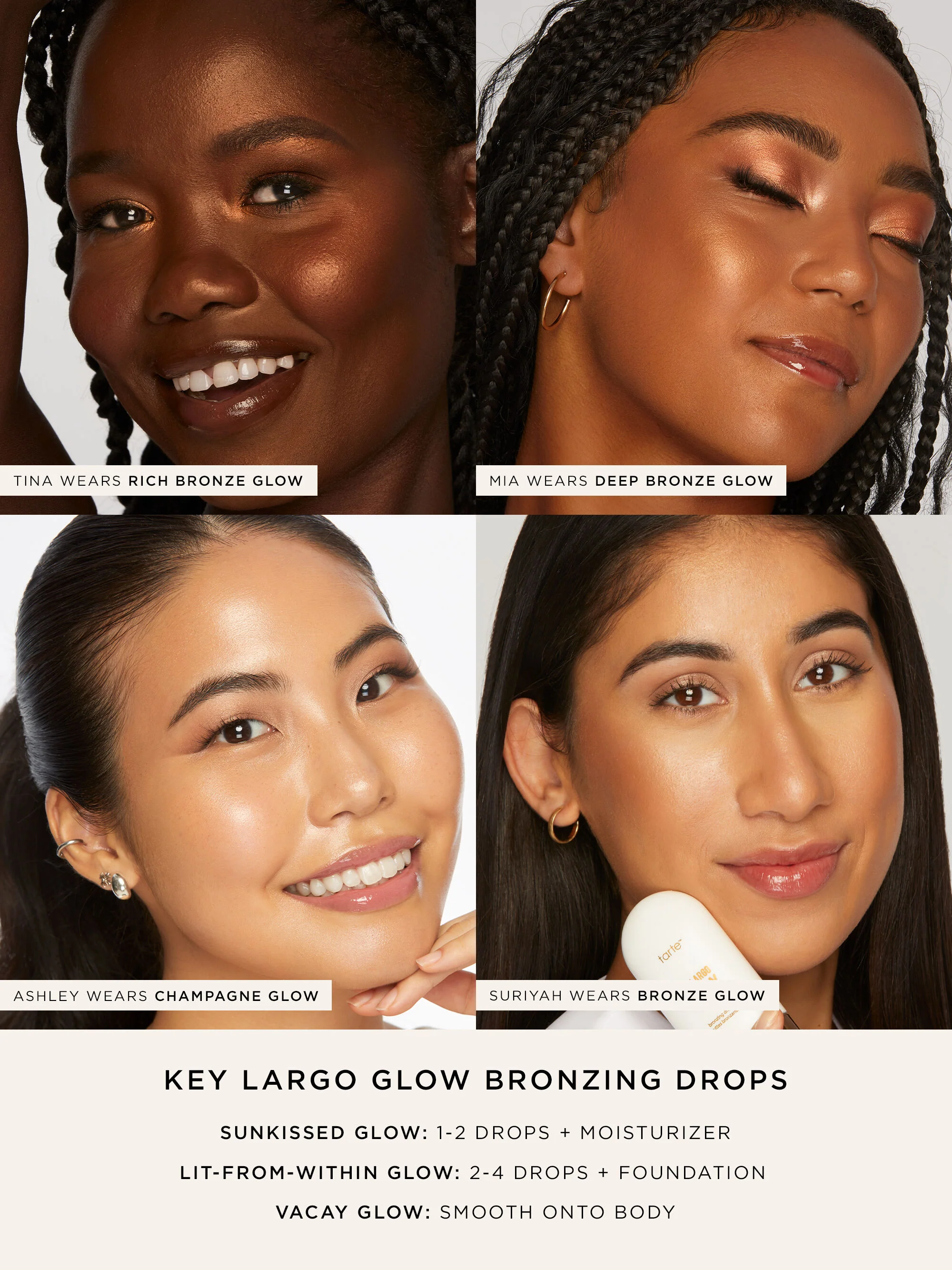 tarte™ maracuja juicy lip plump, tubing mascara and bronzing drops - Image 3