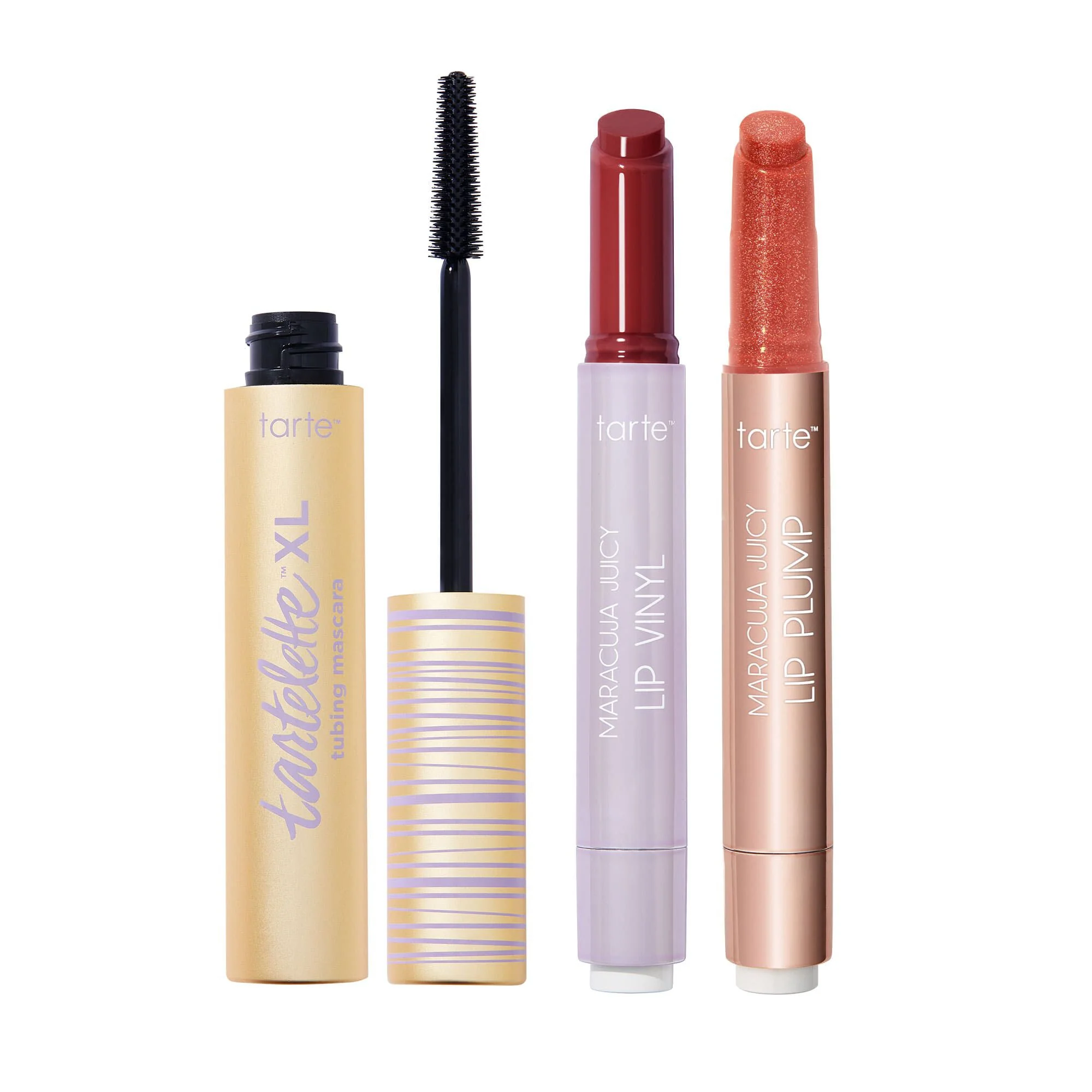 tarte⢠maracuja juicy lip vinyl, shimmer glass and XL tubing mascara set - Image 9