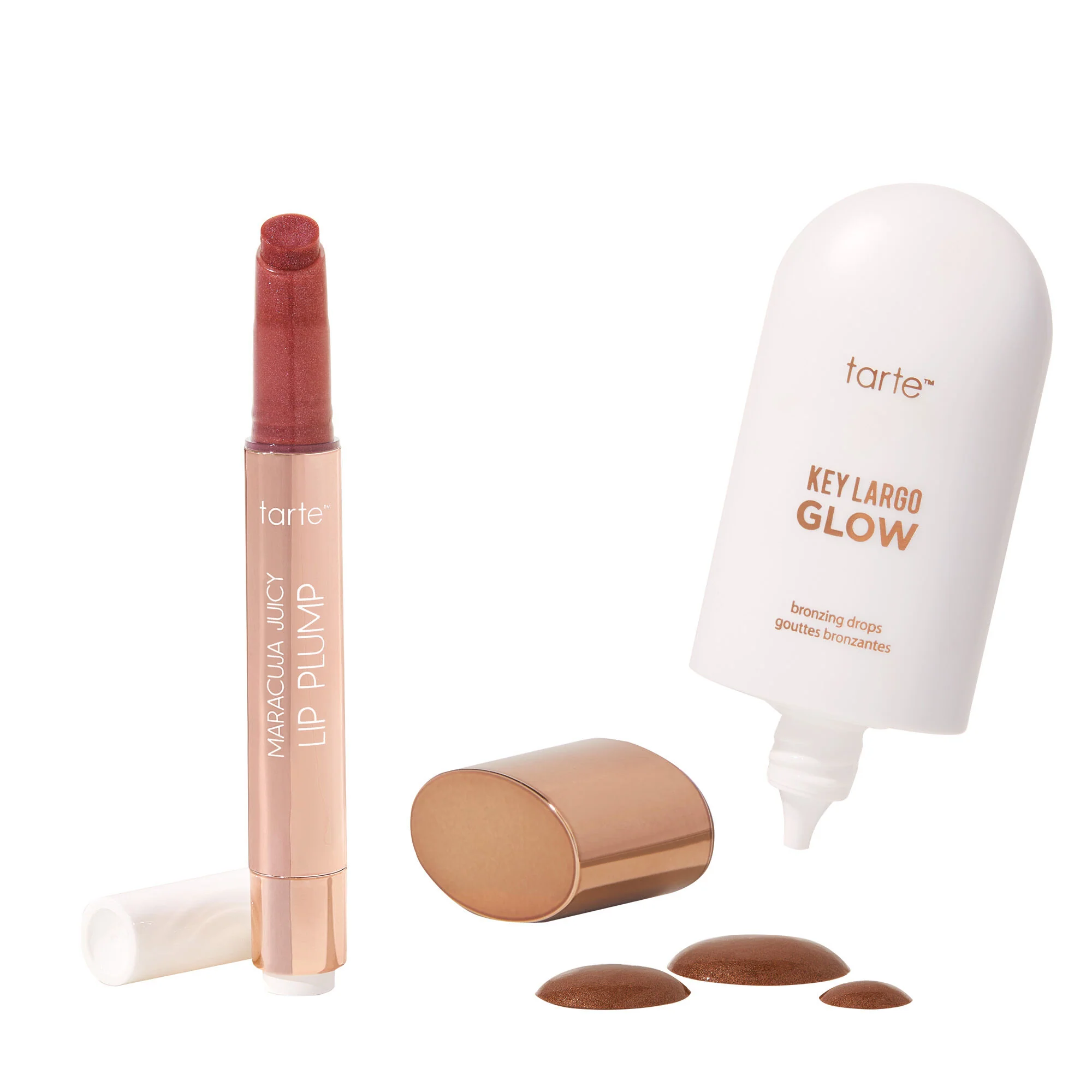 tarte™ maracuja juicy shimmer plump and bronzing drops - Image 10
