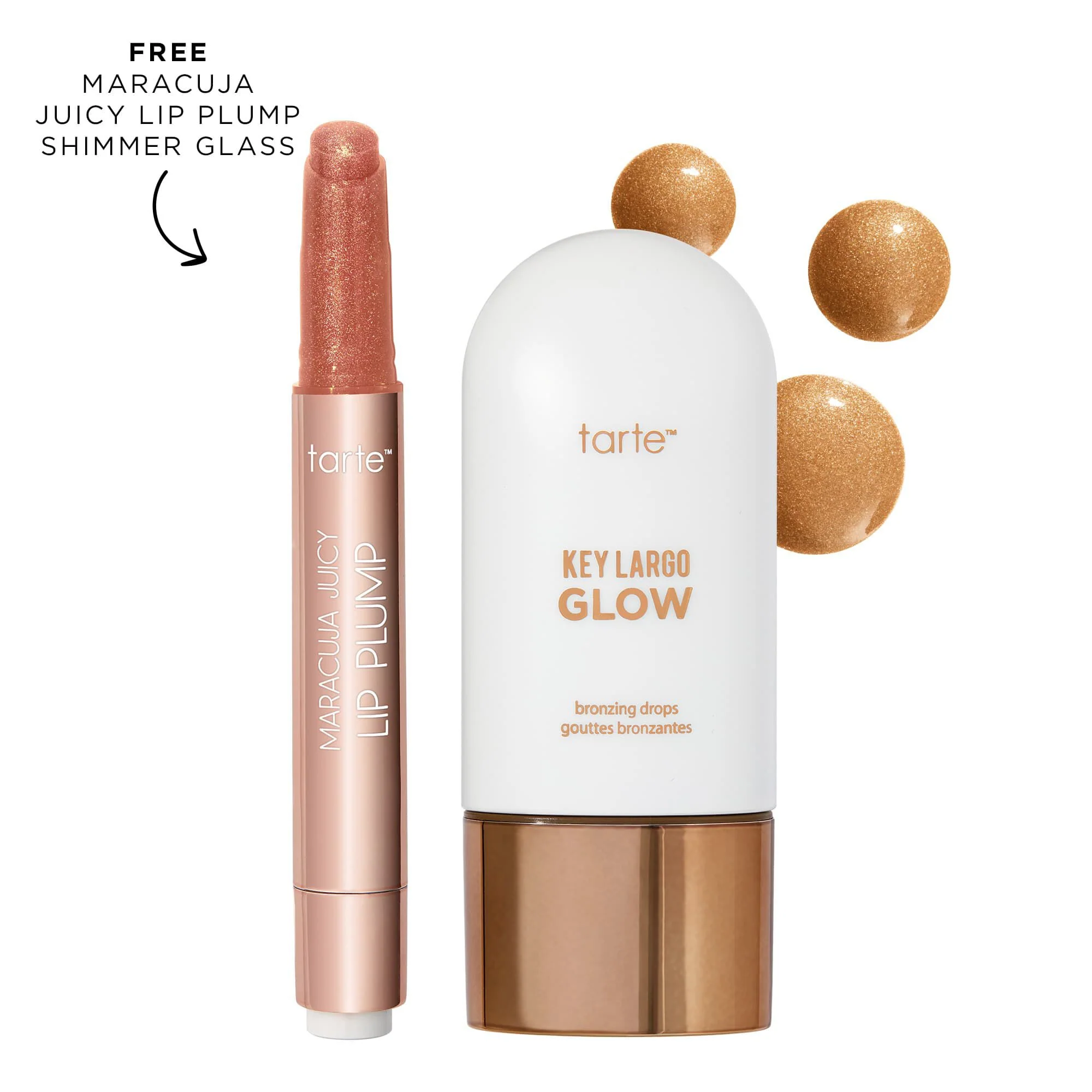 tarte™ maracuja juicy shimmer plump and bronzing drops - Image 11
