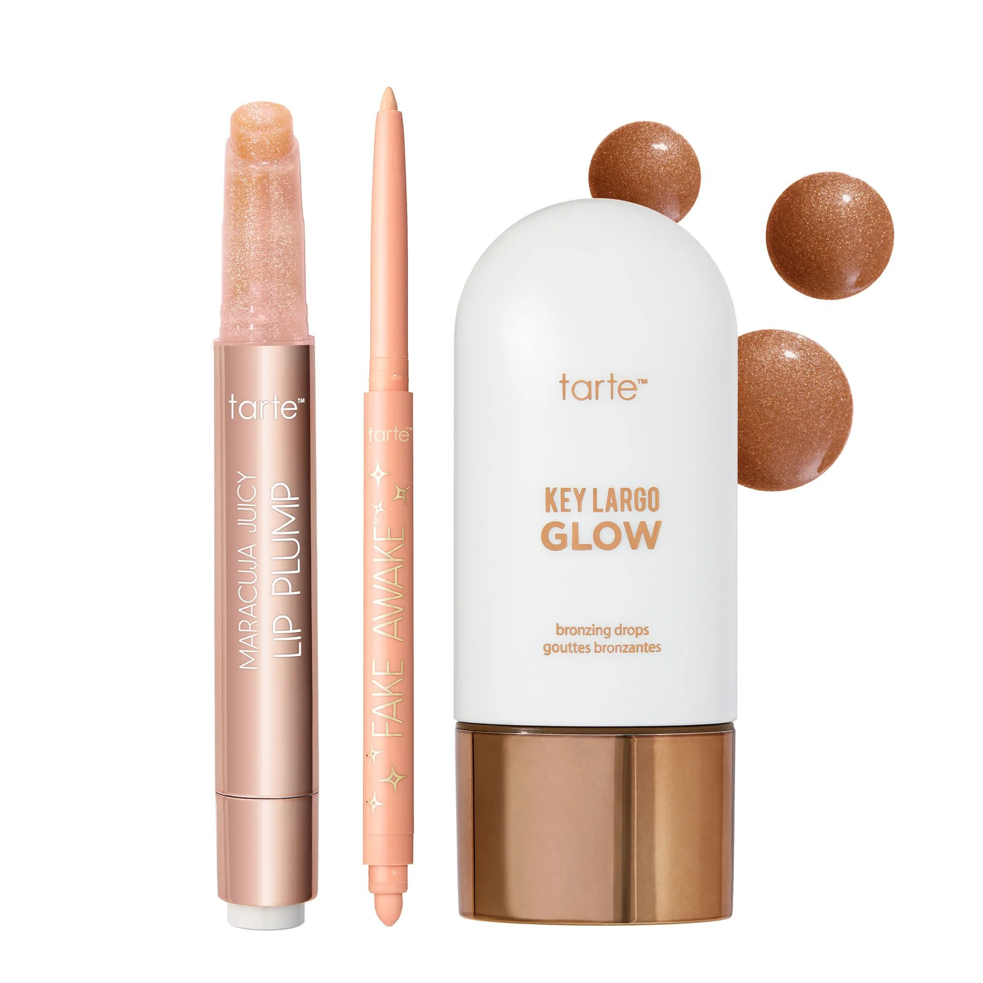 tarte™ maracuja juicy shimmer plump, fake awake and bronzing drops - Image 12