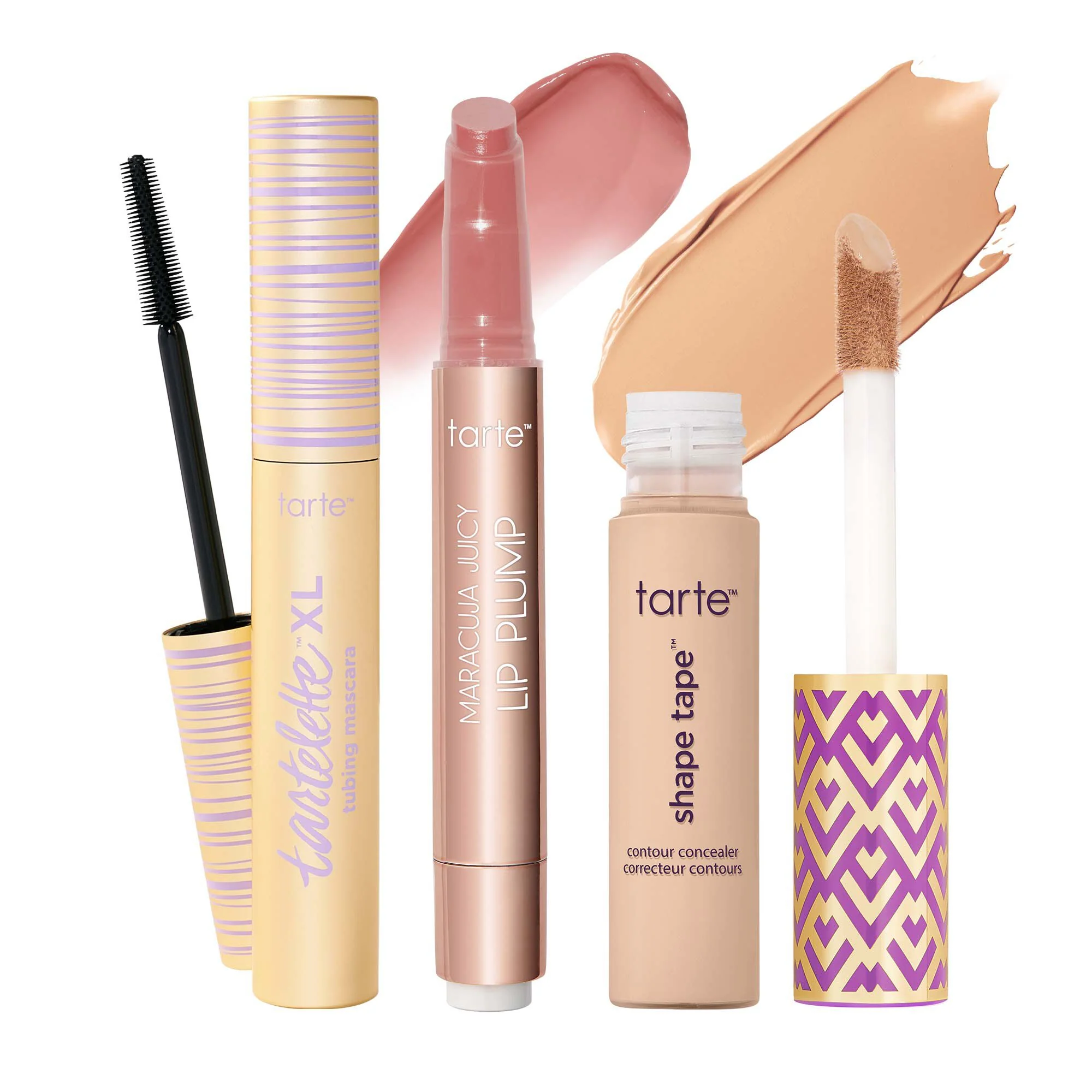 tarte⢠shape tape concealer, XL tubing mascara and maracuja juicy lip plump trio - Image 29