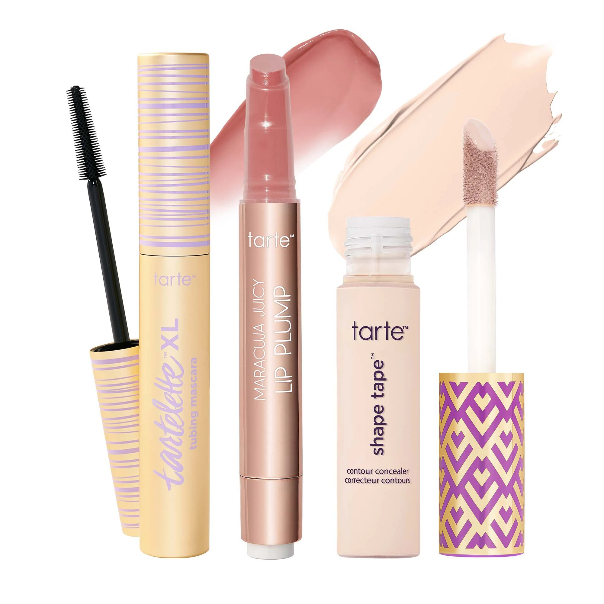 tarte⢠shape tape concealer, XL tubing mascara and maracuja juicy lip plump trio - Image 41