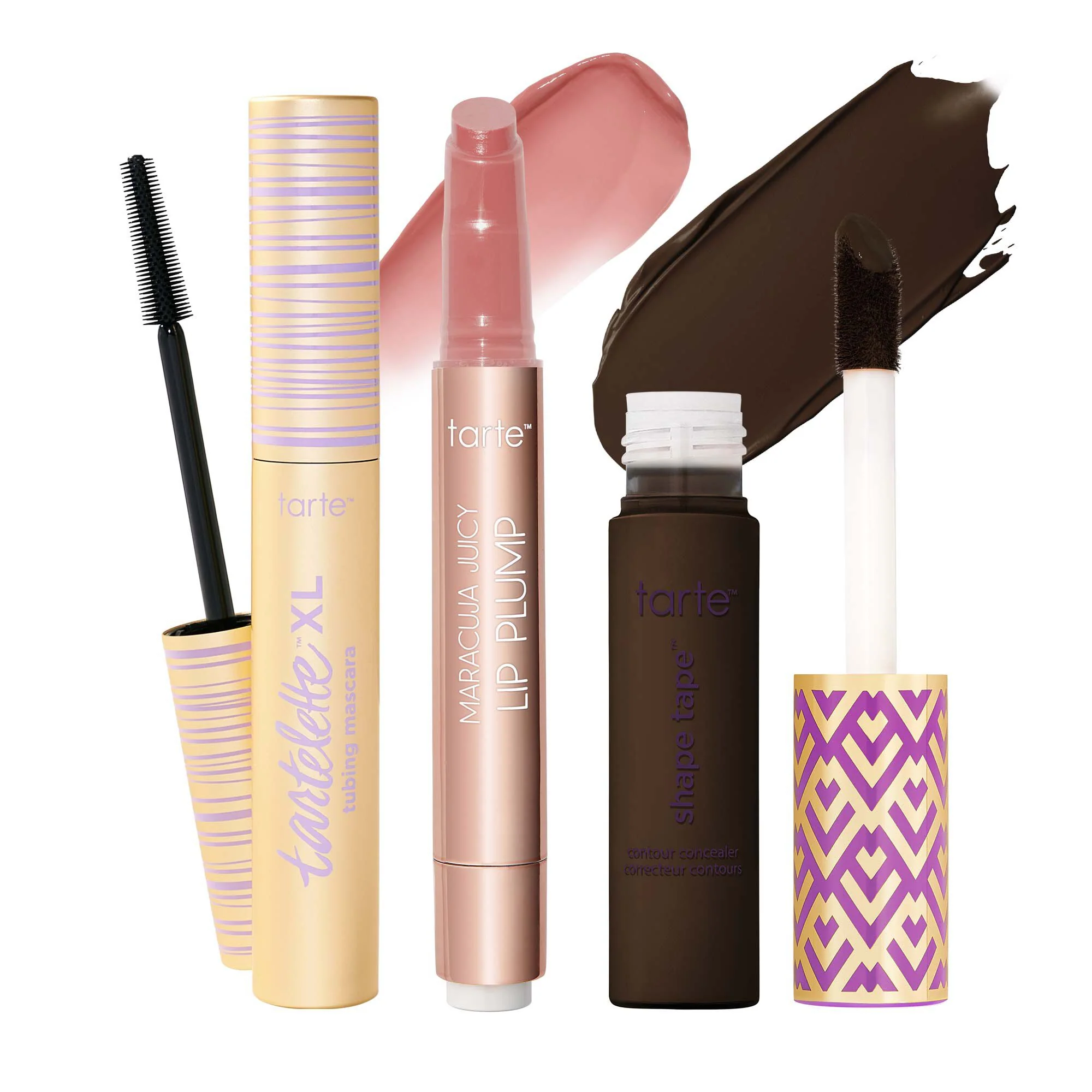 tarte⢠shape tape concealer, XL tubing mascara and maracuja juicy lip plump trio - Image 8
