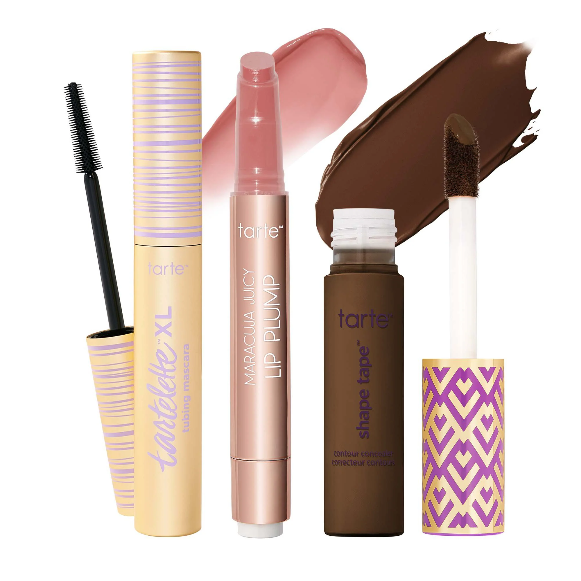 tarte⢠shape tape concealer, XL tubing mascara and maracuja juicy lip plump trio - Image 9